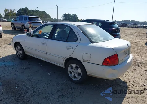 2004 Nissan Sentra 1.8S из США, поврежденный, VIN 3N1CB51D84L822191